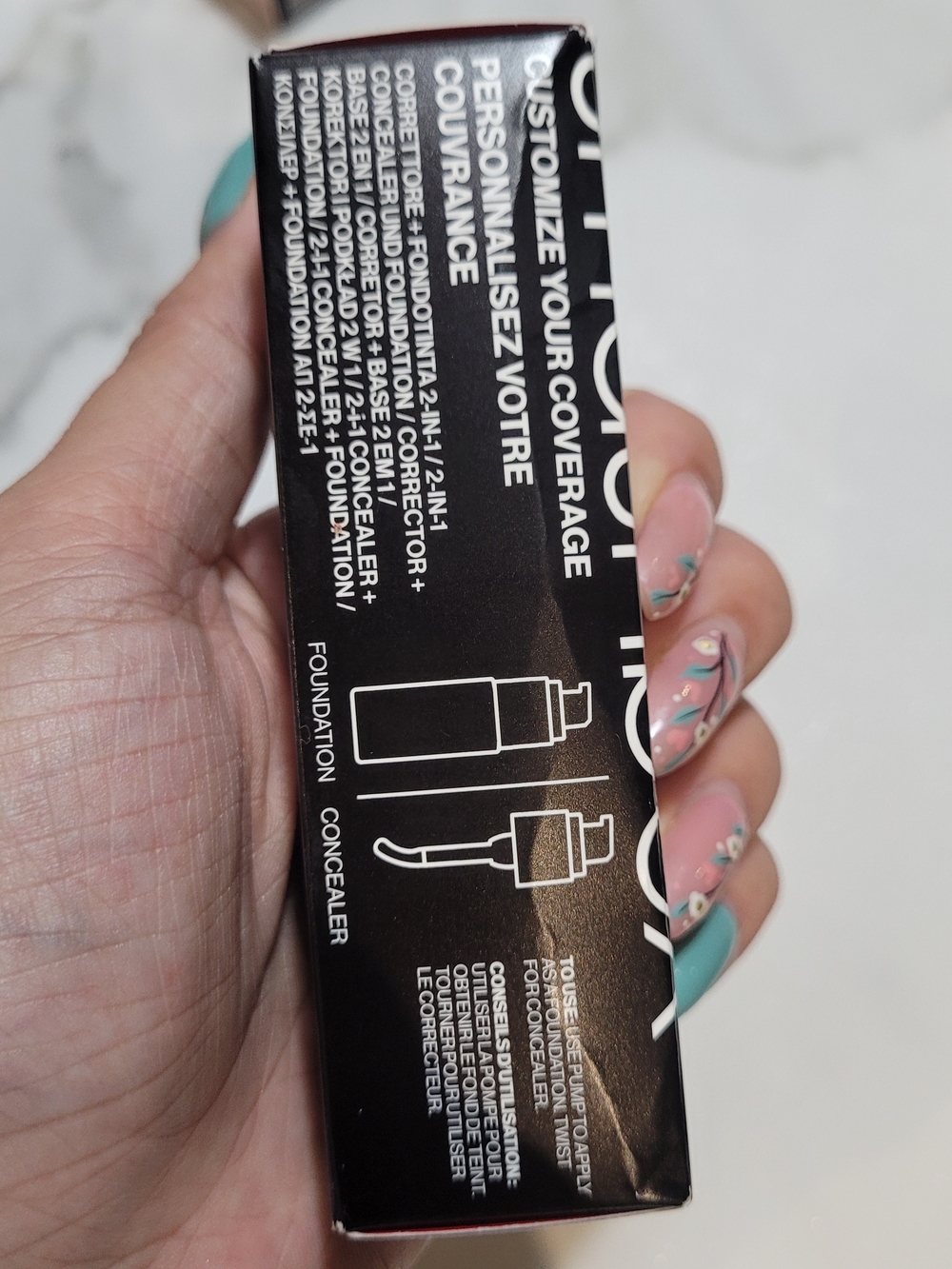 Smashbox Dual Filter 2-in-1 Foundation + Concealer Light 7 Neutral NIB - Picture 2 of 4